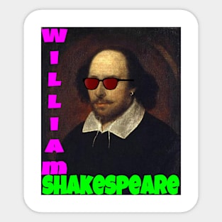 Shakespeare London Calling Sticker